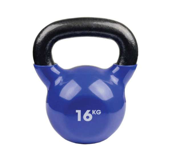 Fitness Mad 16kg Kettlebell Blue