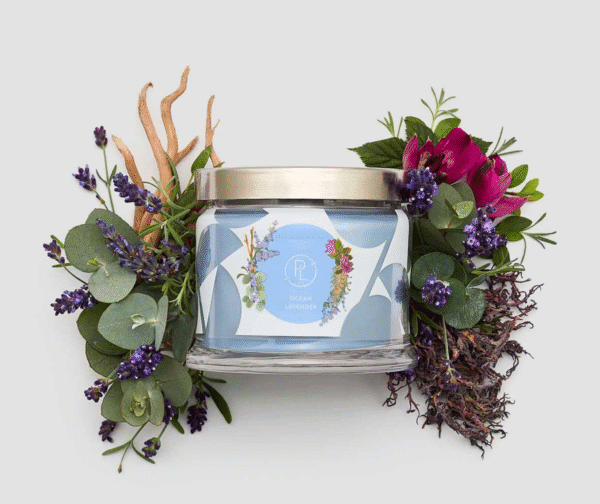 Ocean Lavender 3-Wick Jar Candle