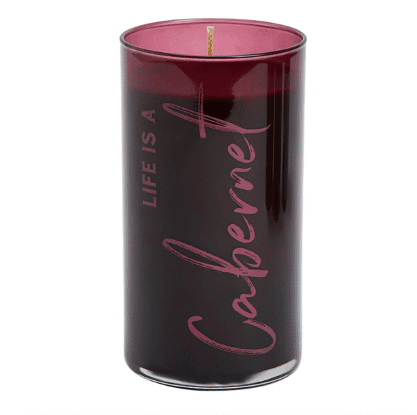 Life is A Cabernet Jar Candle