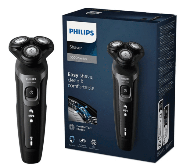 Philips Series 5000 Wet & Dry Men's Electric Shaver, Black - S5467/17