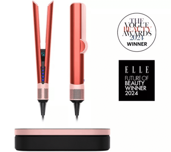 Dyson Airstrait Hair Straightener Strawberry Bronze and Blush Pink