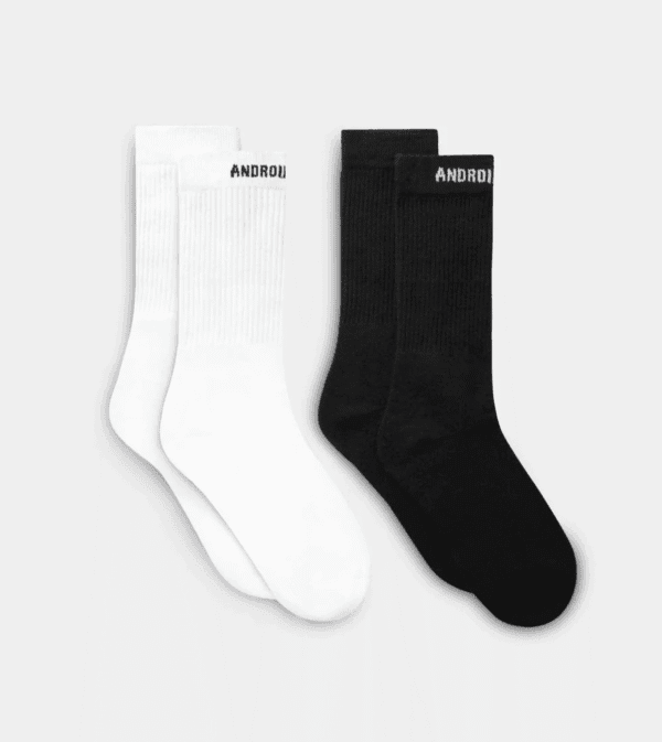 2-PACK CREW SOCKS, by Android Homme