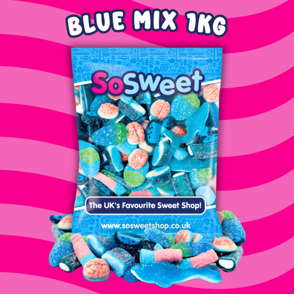 Blue Pick'n'Mix 1kg – Buy Premium Mixed Sweets Online UK