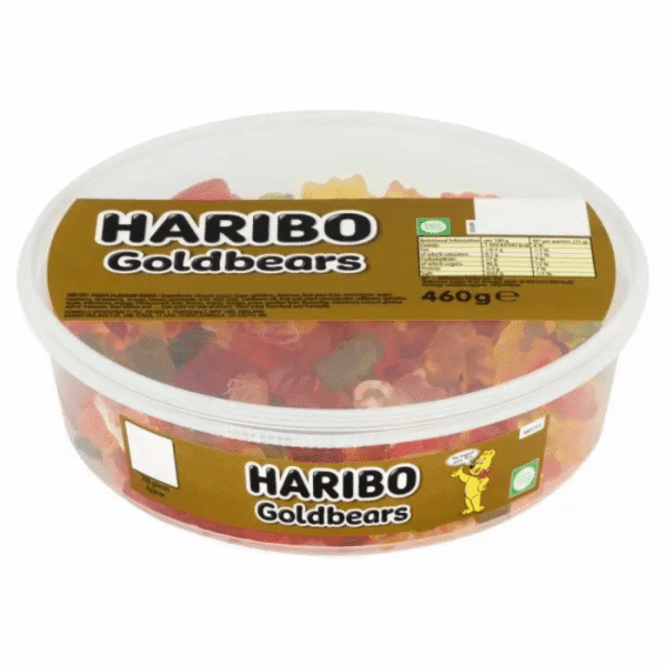 Haribo Gold Bears 675g Tub – Bulk Sweet Treats for Sharing