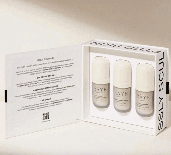 IRÄYE Mini Sculpting Collection – Travel Trio for Firm, Sculpted Skin