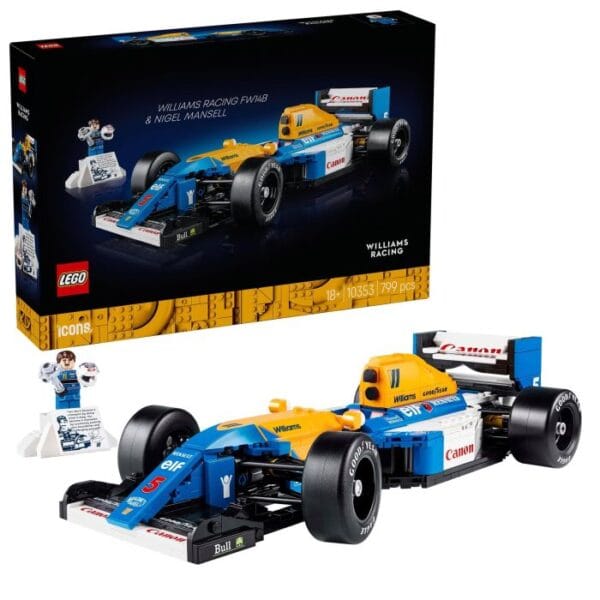 LEGO Icons Williams Racing FW14B & Nigel Mansell 10353