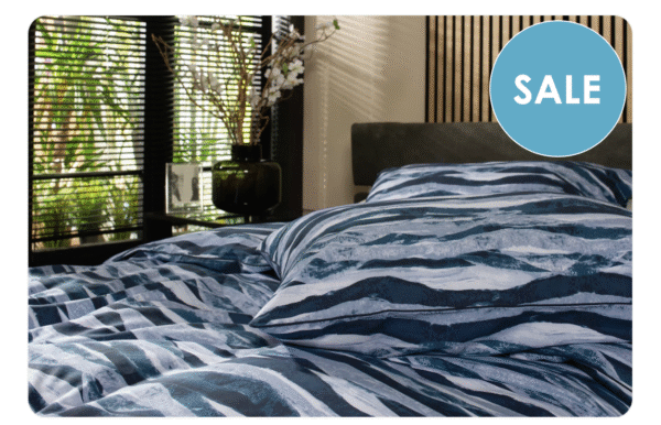 The Lyndon Company Waves Double Duvet Set