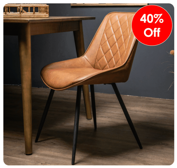 Oslo Tan Dining Chair