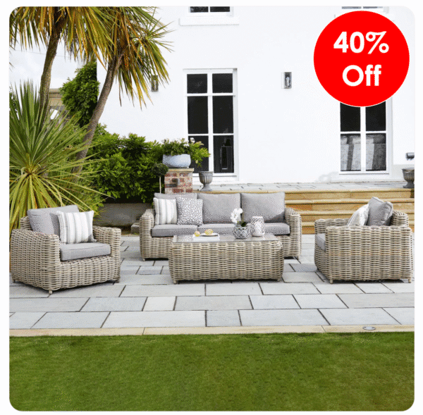 Amalfi Collection Outdoor Five Seater Set