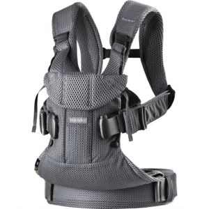 BabyBjörn One Air Carrier – Breathable 3D Mesh Baby Carrier (Anthracite)