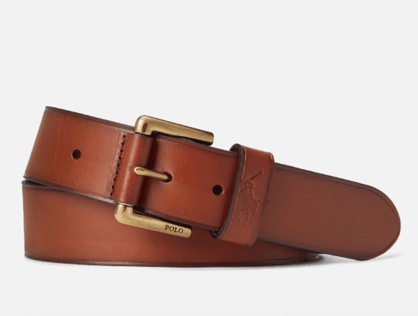 Polo Ralph Lauren Men's Pony Keeper Belt - Tan