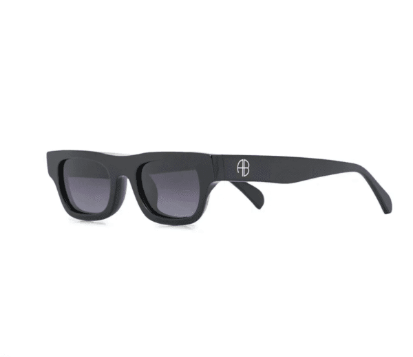 Anine Bing Otis Square Frame Sunglasses Black