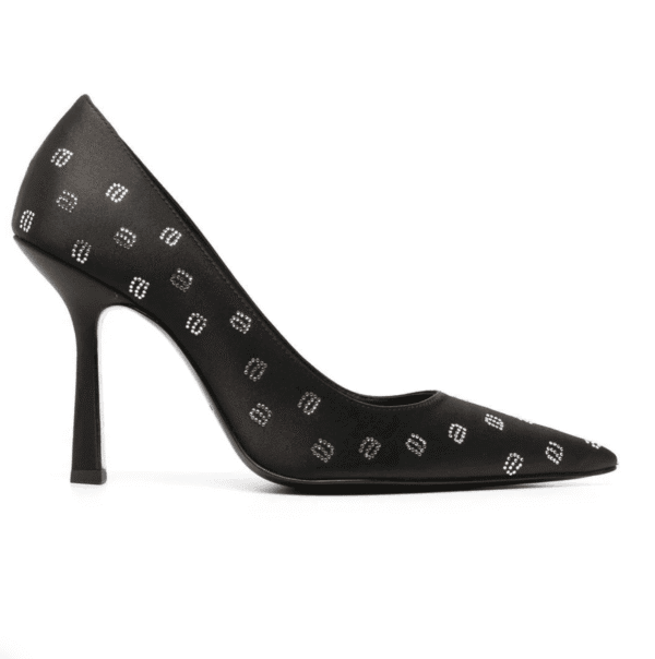 Alexander Wang monogram-embellished pumps