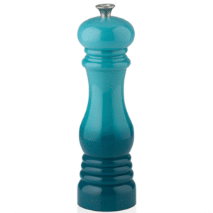 Le Creuset Classic Salt Mill – Teal Gloss Finish with Adjustable Grinder