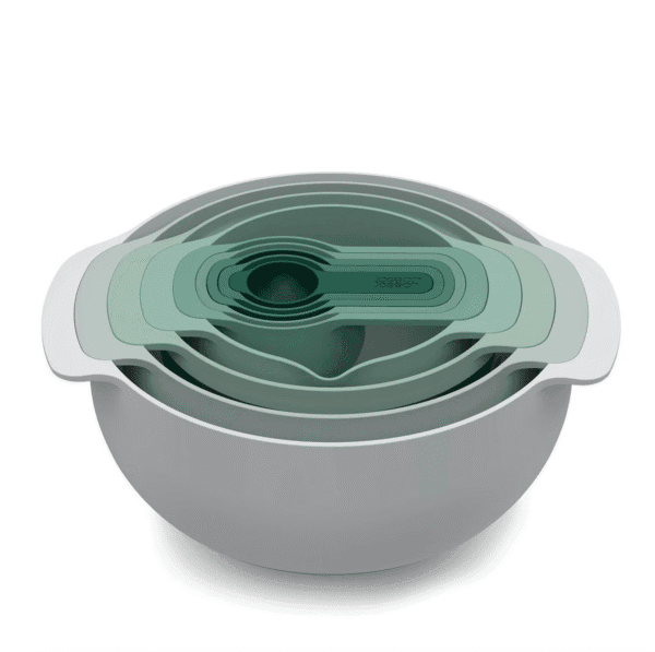 Joseph Joseph Nest 9 Plus Food Preparation Set – 9-Piece Nesting Kitchen System