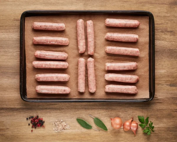 Family Pack of Pork & Sage Chipolatas (640g)
