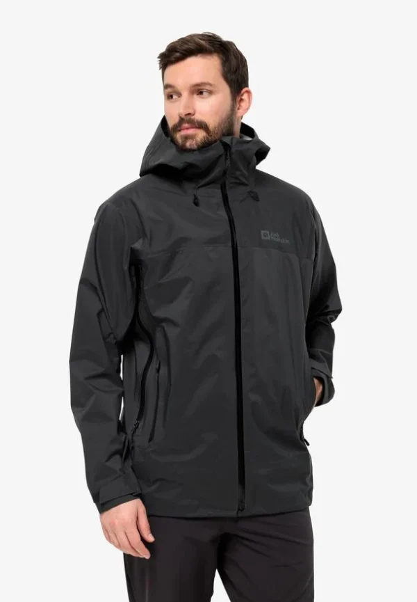 Jack Wolfskin Cyrox 3L Jacket M – Lightweight Waterproof Hardshell for Hiking