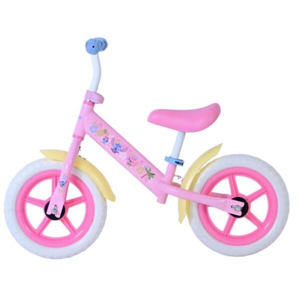 Disney Stitch 12-Inch Balance Bike – Lightweight Toddler Training Bike