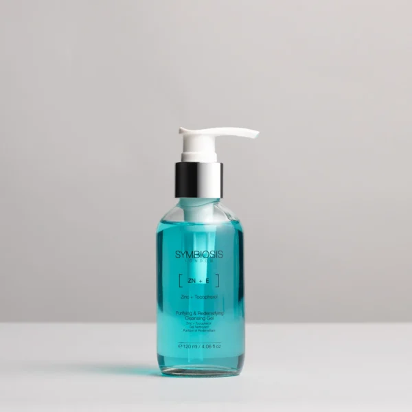 Symbiosis Purifying & Redensifying Cleansing Gel – Zinc & Vitamin E Skincare