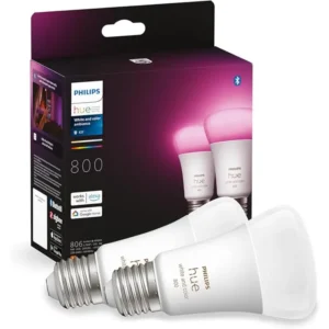 Hue White & Colour Ambiance E27 – Smart Colour & White LED Bulb