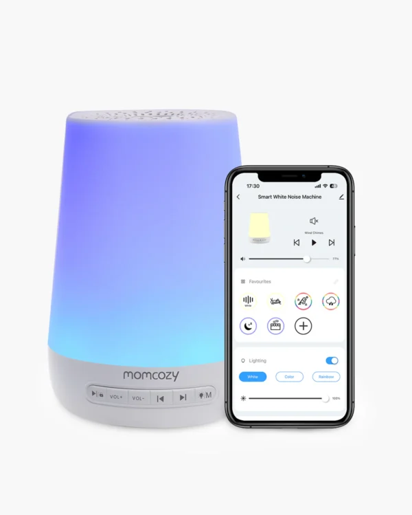 Momcozy Baby Sound Machine App Remote Control – Smart Sleep & Night Light Companion