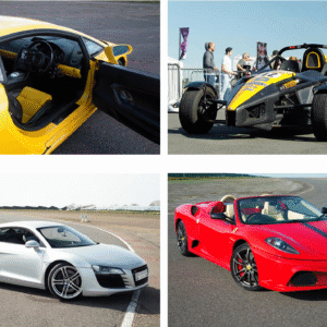 Supercar Trio – Drive 3 Supercars & Passenger Ride Experience
