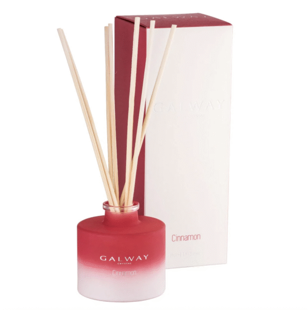 Galway Crystal Cinnamon Diffuser – Festive Spiced Aroma Home Fragrance