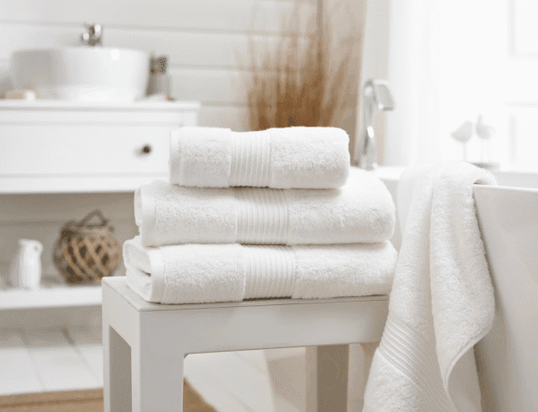 Deyongs Bliss Supersoft Pima Cotton Guest Towel – Pure White Luxury