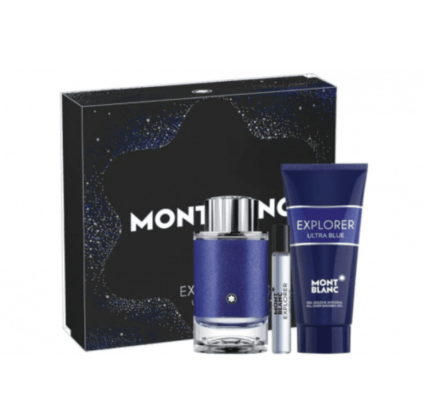 Montblanc Explorer Ultra Blue Gift Set – Eau de Parfum + Shower Gel Pack