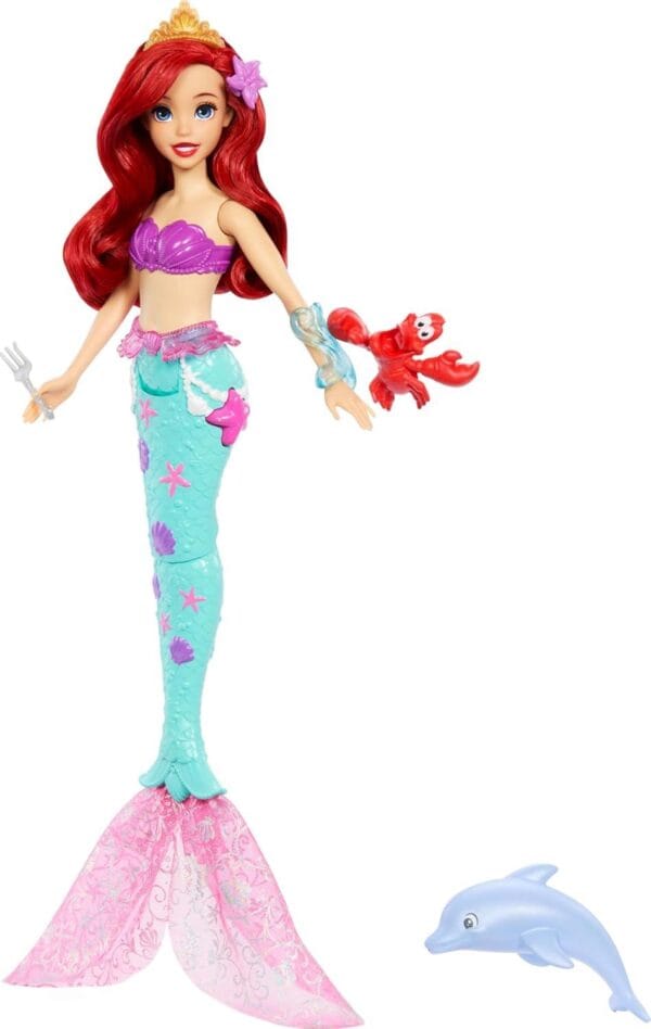 Disney Princess Sea Stories Ariel Doll – Includes Animal & Accessories
