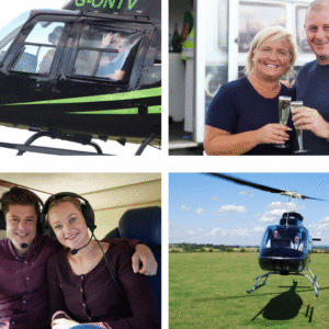 Helicopter Flight with Bubbly for Two – Gift Experience