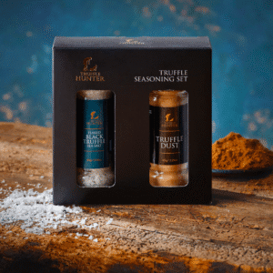 Truffle Seasoning Set – Black Truffle Sea Salt & Truffle Dust | TruffleHunter
