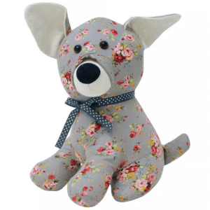 Floral Dog Doorstop – Paoletti Floral Dog Doorstop