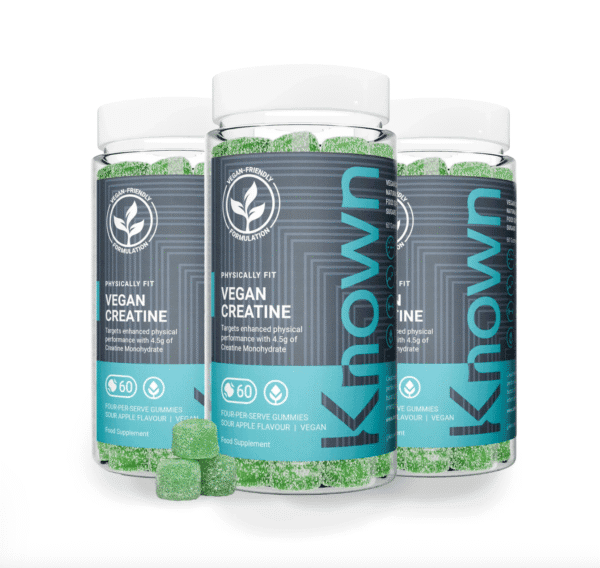 Known Nutrition Vegan Creatine Gummies – Sour Apple Flavor