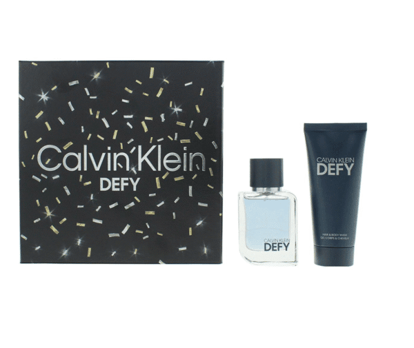 Calvin Klein Defy Eau de Toilette Gift Set – 50 ml + 100 ml Shower Gel