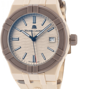 Maurice Lacroix Aikon #Tide Watch – Men’s Beige Sustainable Timepiece