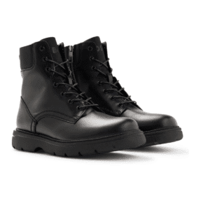 Hugo Boss Jacob Half Boots – Stylish Black Lace-Up Boot for Men