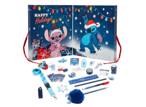 Disney Stitch Advent Calendar – 24-Day Stationery Surprise