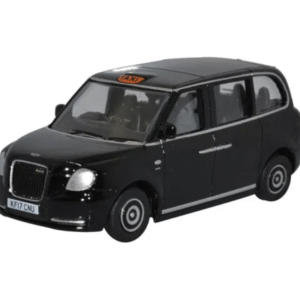 LEVC TX Electric Taxi Black Model – Oxford Diecast Collectible