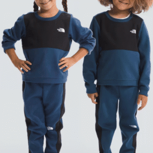 The Nort Face Kids Tech Two Piece Tracksuit Set in Shady Blue
