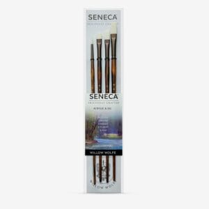Willow Wolfe : Seneca Synthetic Brush Sets – Series 1700