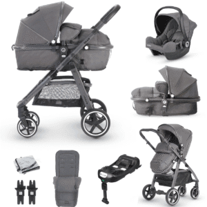 Mini Uno Toura Special Edition Car Seat Travel System – Gunmetal Grey